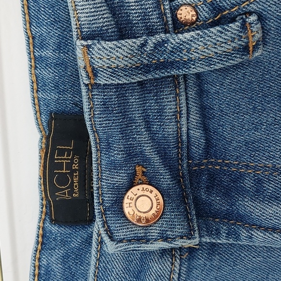 Rachel Roy Women's Size 8/29 Jeans Distressed Medium Wash High Rise - Picture 4 of 13